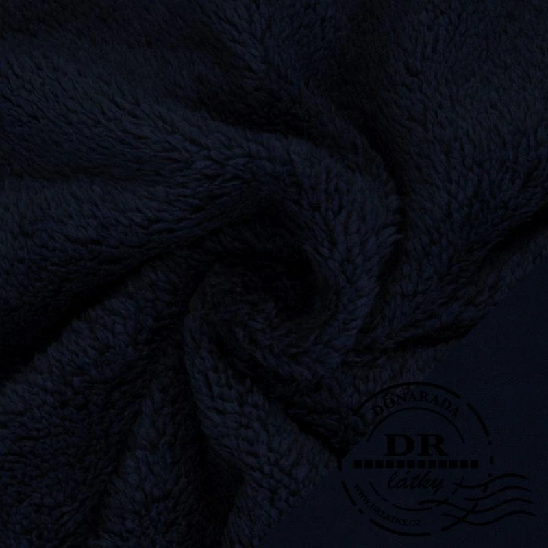 DOUBLEFLEECE TMAVĚ MODRÁ