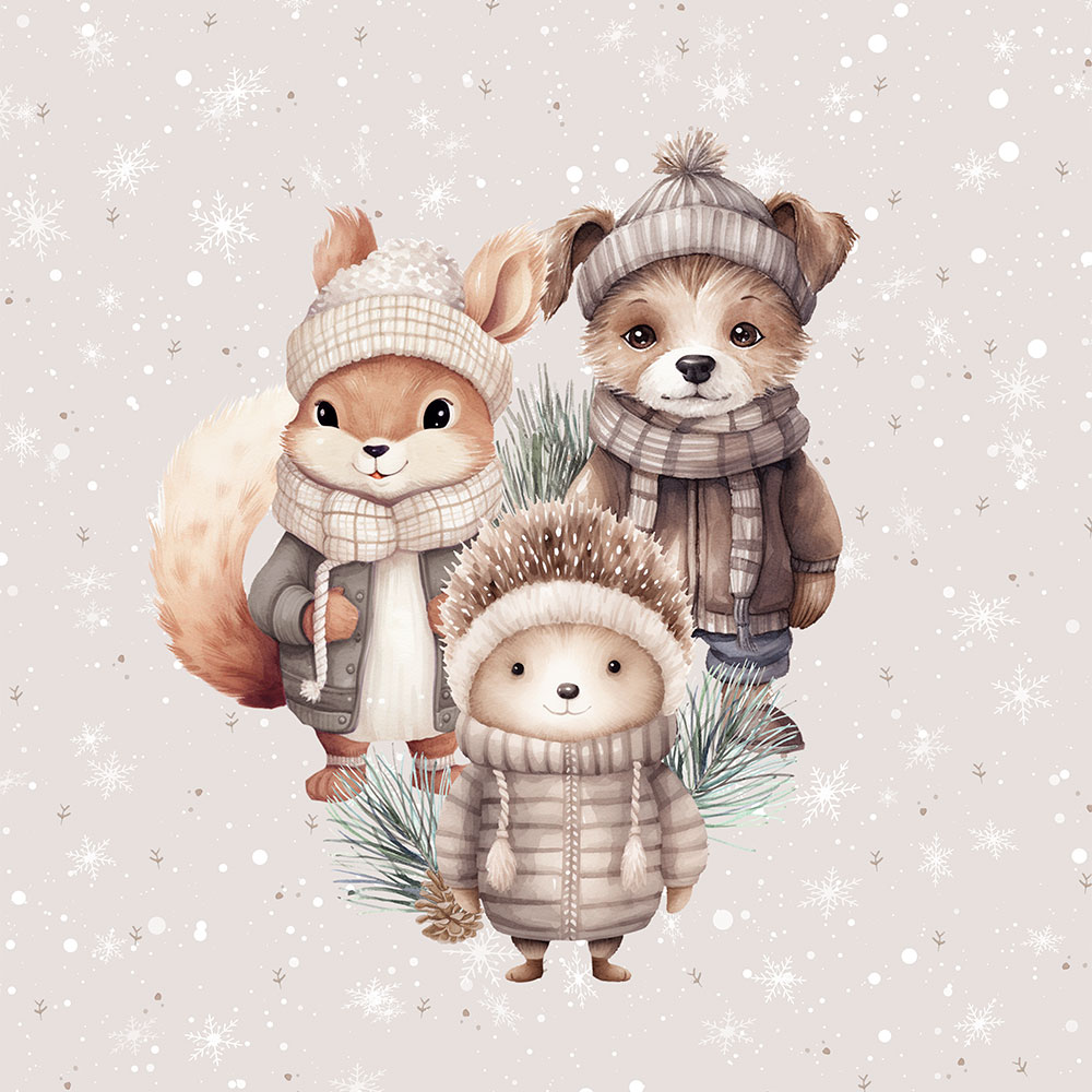 PANEL ZIMNÍ ZVÍŘÁTKA