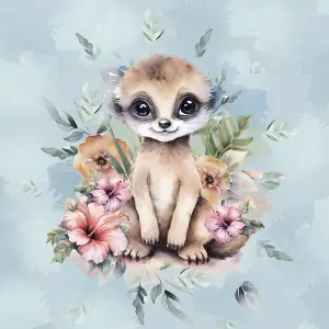 PANEL TROPICKÉ KVĚTY SURIKATA