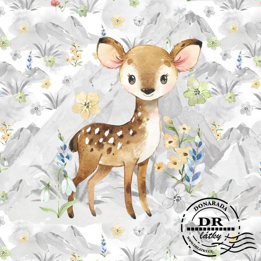 PANEL ZVÍŘÁTKA JARO SRNKA