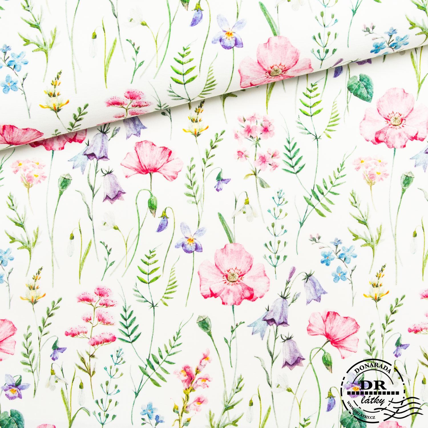 BAMBUSOVÁ VISKÓZA MALOVANÁ LOUKA