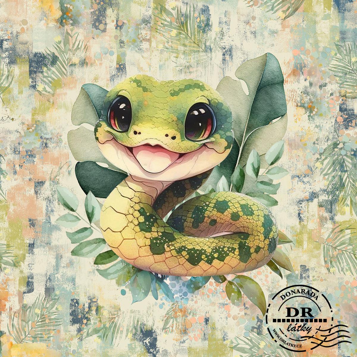 PANEL TROPICKÁ ZVÍŘÁTKA HAD