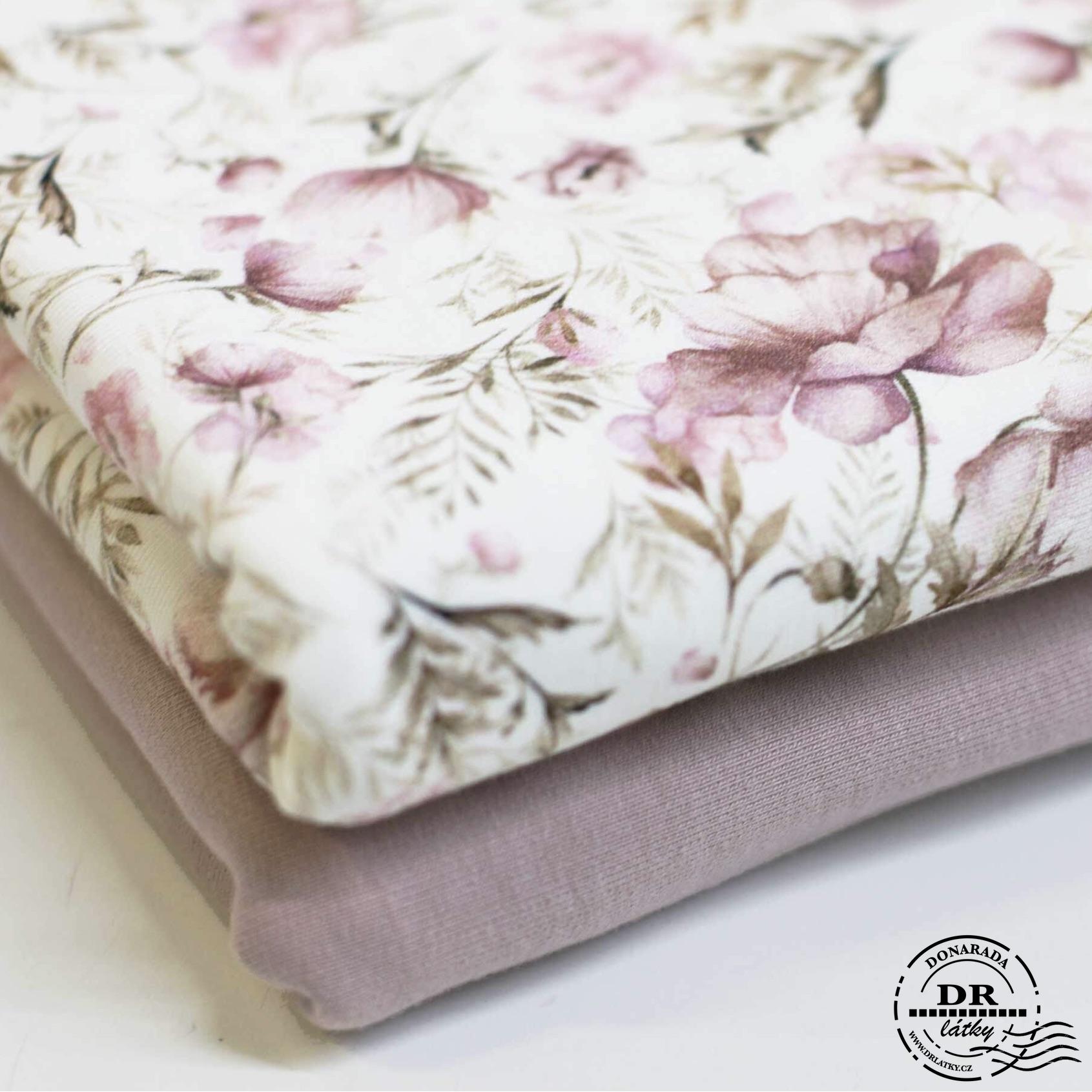 ÚPLET 220 RUŽOVÉ KVĚTY