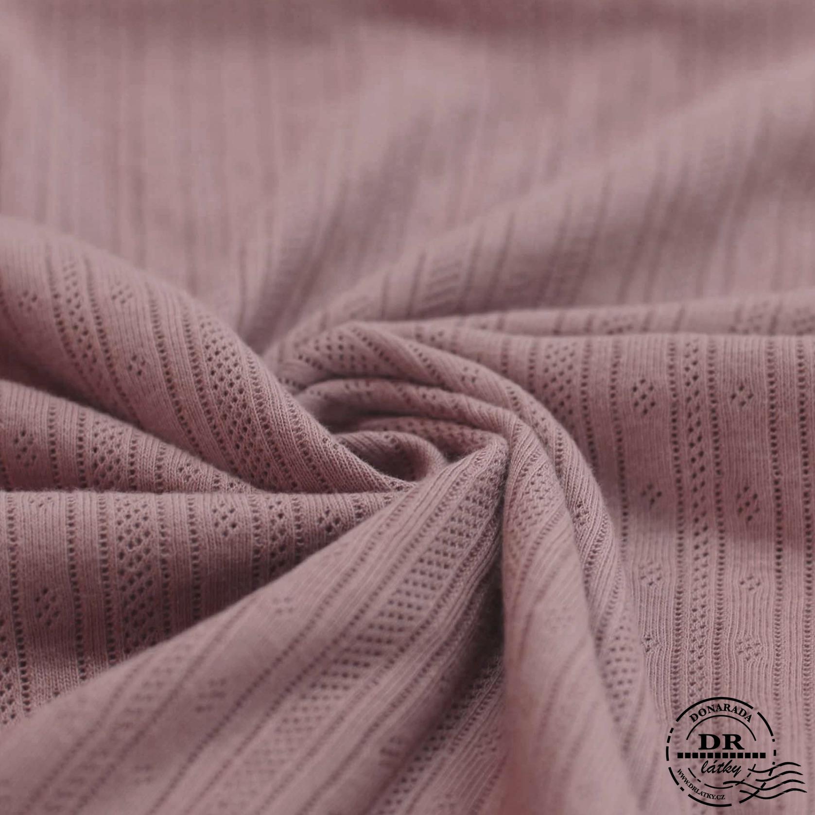 POINTELLE OLD MAUVE