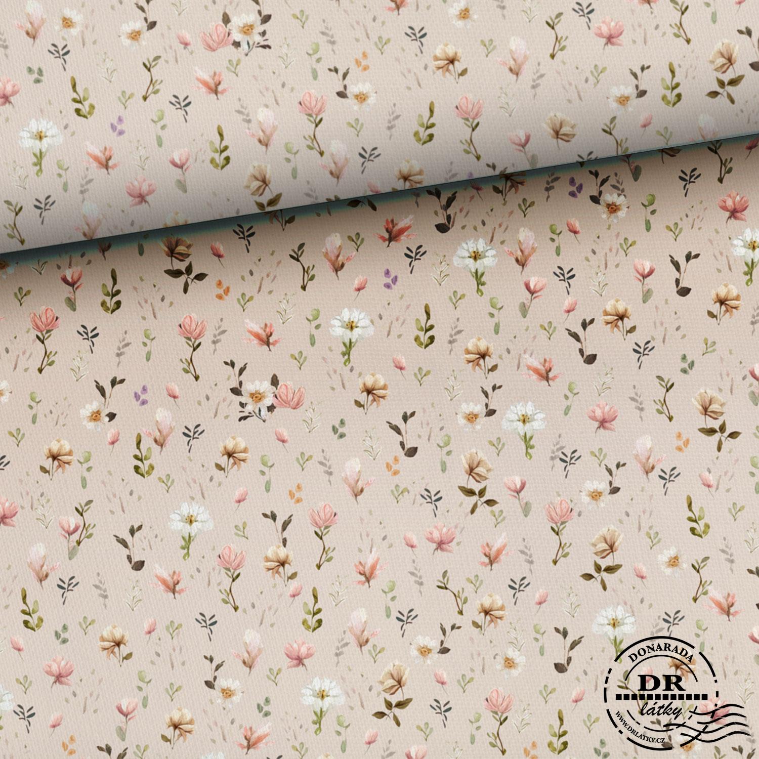 TEPLÁKOVINA KRÁLÍČCI S KVĚTY DOPLŇKOVÁ