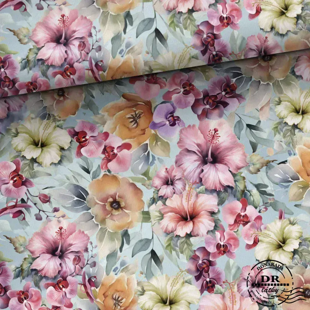 TEPLÁKOVINA TROPICKÉ KVĚTY DOPLŇKOVÁ