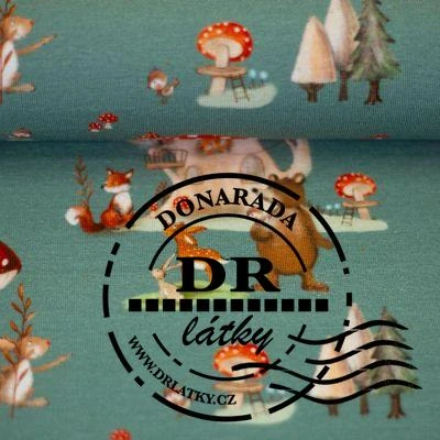 ÚPLET HOUBOVÝ LES SMARAGDOVÝ