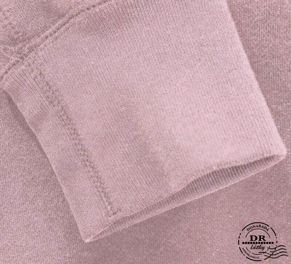 TEPLÁKOVINA POČESANÁ BIO OLD PINK