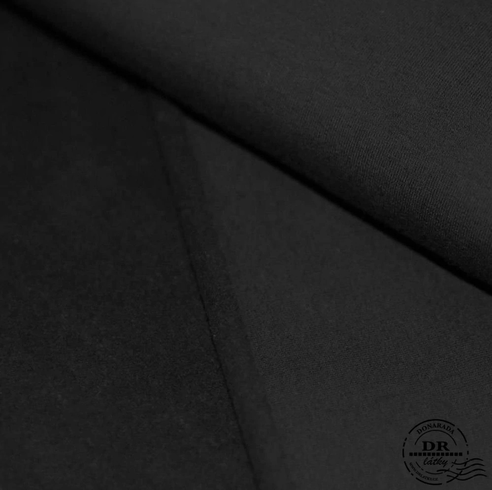 TEPLÁKOVINA POČESANÁ BIO ČERNÁ